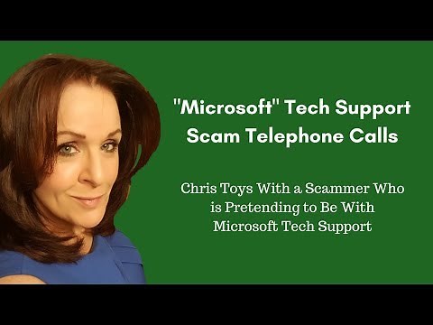 Microsoft Tech Support Scam - Beware!!