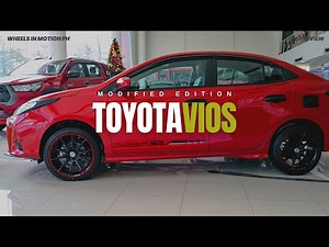 MODIFIED TOYOTA VIOS XLE 1.3 CVT | TRD