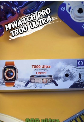 Reloj Inteligente T800 Ultra: Diseño y Funcionalidad