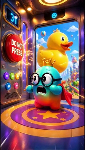 Zoobie Pressed the WRONG Elevator Button! 😱🚀