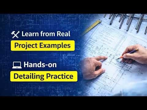 Learn 2D Rebar Detailing with live training & hands-on practice - 8122149339