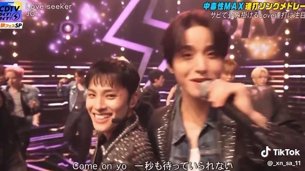 JO1の新曲「Love Seeker」ライブパフォーマンス