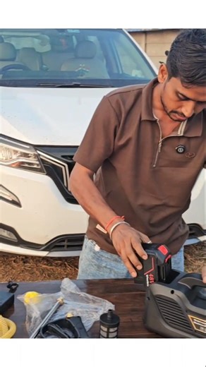 STARQ TurboMax 48V Battery Cordless High Pressure Washer Portable Car Bike and Home Cleaning Without