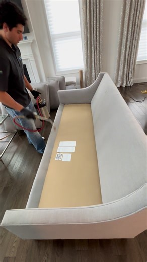 Clothes moths have infested the furniture and closets in this client’s home. We used a combination of steam, liquid insecticide, and pheromone traps to control the issue. If you notice small holes in your clothes or see these pesky little insects, call Pro-Force to eliminate them and prevent further damage to your property! #pestcontrol #bugs #pests #exterminator #clothesmoths #couch #closet #steam #residential #longisland #NYC | ProForce Pest Solutions