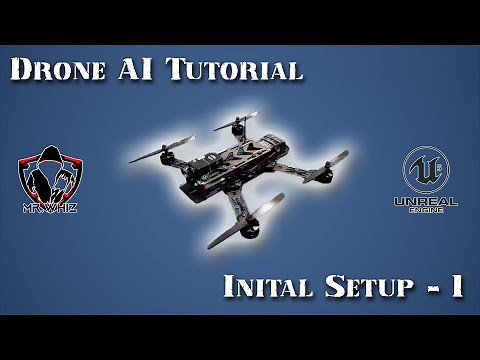 MrWhiz Unreal Engine 5 Advanced Drone AI Tutorial - Initial Setup - 1 #mrwhiz #unrealengine5 #drone