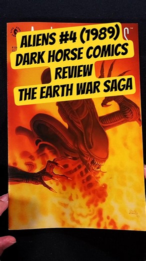 Aliens #4 (1989) Dark Horse Comics Review | The Earth War Saga
