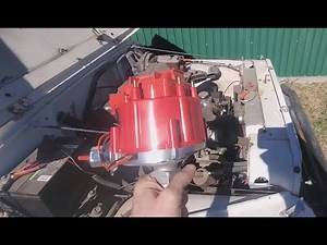 HEI conversion for the Jeep AMC 4.2 straight six. Done!
