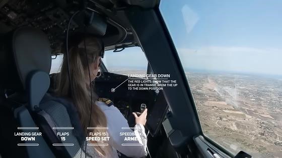 Boeing 737 stunning landing Spain Alicante