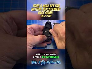 How to Replace the Key Fob Battery of a Ford C-Max