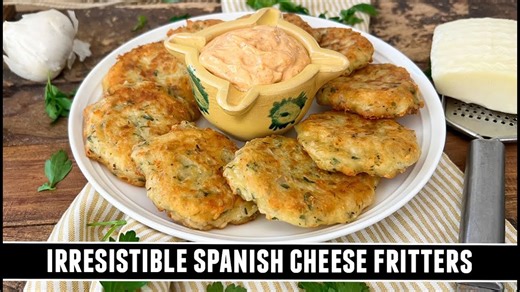 Spanish cheese fritters | Addictively delicious and easy recipe
