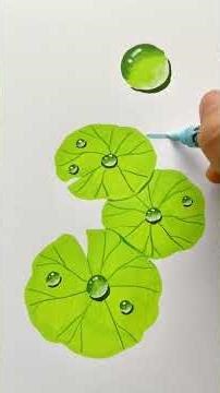 Just have hands Ultra-realistic water droplets that even beginners can easily draw #Draw a