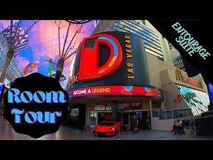 THE D: ENTOURAGE SUITE | Downtown LAS VEGAS | FREMONT | Room Tour