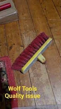 Wolf Tools 25 year warranty for Patio Broom is not honoured... "we don't cover rust". What a joke!