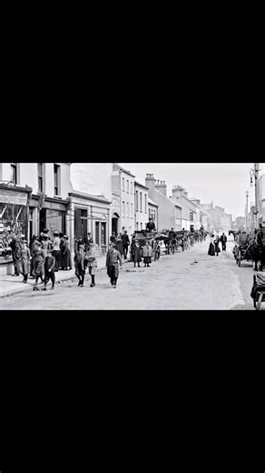 Main Street. Larne, Co Antrim. early 1900s. | Irelands past in Motion