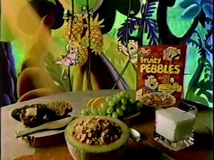 1985 Fruity Pebbles Cereal with Grape Commercial