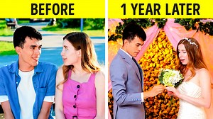 718K views · 4.7K reactions | Awkward things about relationship || 1 month vs 1 year: | FoodGasmic | Facebook
