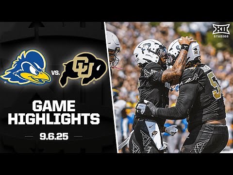 Delaware vs. Colorado Game Highlights | 2025 Big 12 Football