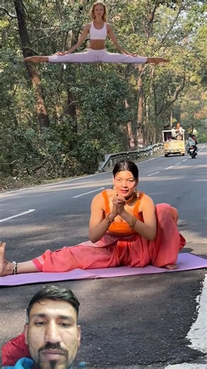 Yoga for beginners ✅ step by step Middle Split. #viral #fitness #shorts #youtubeshorts #trending #yt