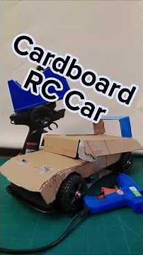 Cardboard RC Car Build/Challenge ✅