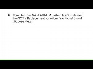 Introduction: Dexcom G4 PLATINUM Tutorial