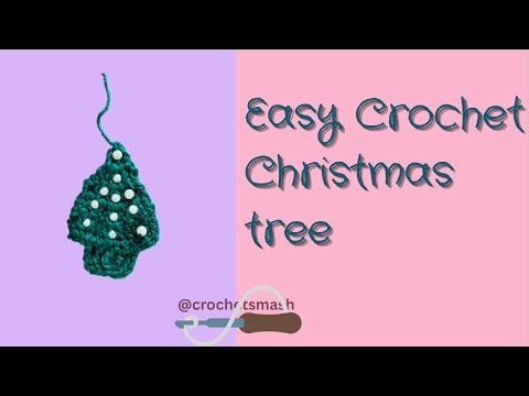 Easy Crochet Christmas Tree Tutorial | Quick Holiday Project