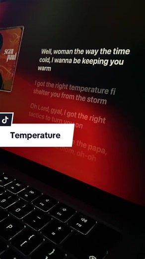 Temperature | #fyp #fyppage #lyrics #music