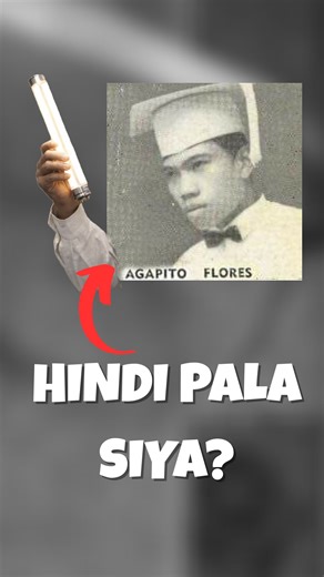 HistoRish on Instagram: "AGAPITO FLORES Growing up, many of us proudly heard that a Filipino named Agapito Flores invented the fluorescent lamp. It was one of those classroom stories that made us sit a little taller, believing a kababayan helped light the world. Agapito Flores was described as an electrician from Bulacan, born in 1897, whose bright idea supposedly reached President Manuel L. Quezon and later caught the attention of General Electric. For years, that story lived in school lessons,