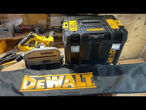 Unboxing Dewalt DWS520KT 240V Plunge Saw With Guide Rails