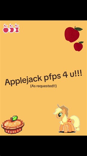 Applejack Profile Pictures for You!