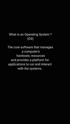 What is an Operrating System ? #aisecurity