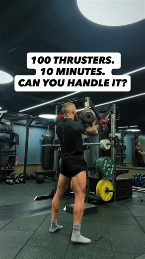 10-Minute Thruster Test for Full Body Transformation