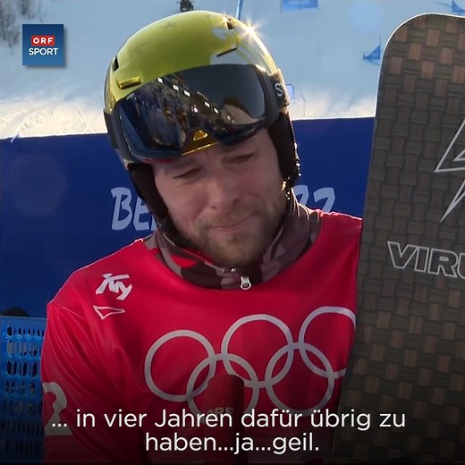 Ein emotionaler Benjamin Karl über das Lebensprojekt Olympiagold. #orfsport | ORF Sport