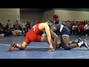 174 lbs Semi Final Mack Lewnes (Cornell) vs Ed Ruth (Penn State)