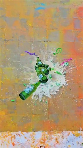 🎈Crushing Crunchy & Soft Things ! Breaking Glass Bottles 🔥 #asmr #satisfyingvideos
