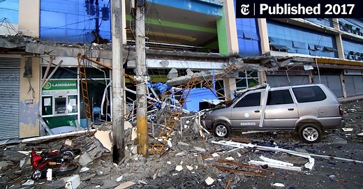 Strong Quake Strikes Southern Philippines, Killing at Least 6