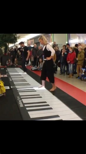 Billion Woman | World’s Biggest Piano! 😍🎹 Walking Piano Performance by Dennis Volk. | Instagram