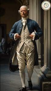 Nel 1797, a Firenze, la moda maschile fa una virata netta: addio rigidità barocca, benvenuta linea più pulita. Il protagonista è l’abito “alla francese” tardo Settecento: marsina (giacca lunga) dal taglio più asciutto, panciotto chiaro a contrasto e culottes al ginocchio con calze ben tirate. È un’eleganza che sembra sobria, ma è piena di segnali: bottoni metallici, tessuti in lana fine o panno di qualità, e colori non urlati (blu scuro, bruni, grigi) che dicono “serietà” senza rinunciare alla c