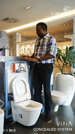 VitrA Concealed System - Built for Performance A clean bathroom...