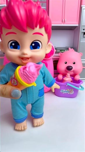 ASMR Unboxing Bebefinn & Loopy Washing Machine Toy Spins | Satisfying Toy Play #shorts