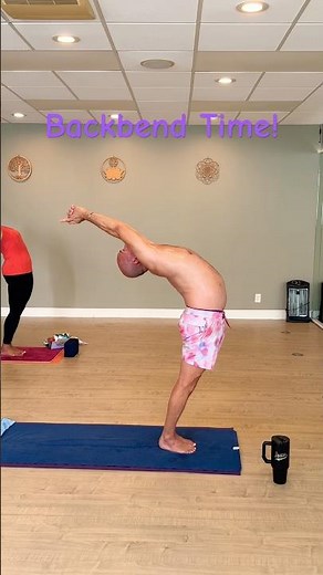 Hot YOGA'S Half Moon Backbend!
