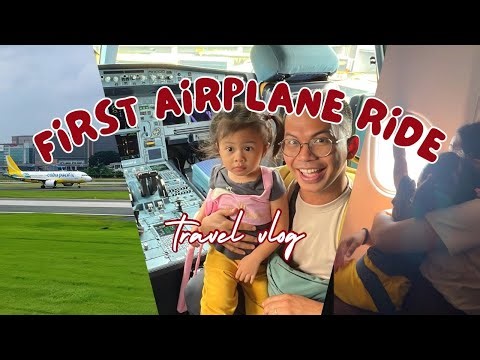 FIRST AIRPLANE RIDE | Airplane Ride with a Toddler | Travel Tips