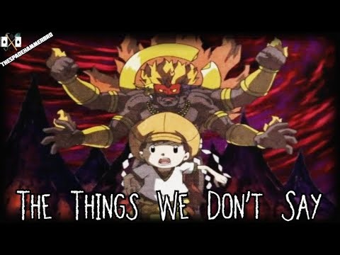 Digimon Amv: Asuramon vs Tommy Himi - The Things We Don't Say [Full]