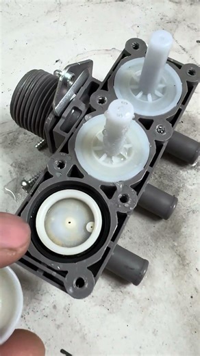 Washing machine valve