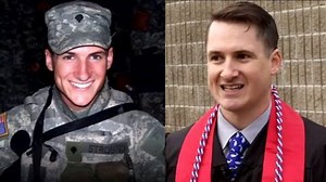 INCREDIBLE! Jay Strobino was shot 13 times while deployed in Iraq. This weekend, he walked the stage and received his diploma from Middle Tennessee State University (MTSU) The story: https://bit.ly/2rEkBhD | WZTV FOX 17 News, Nashville