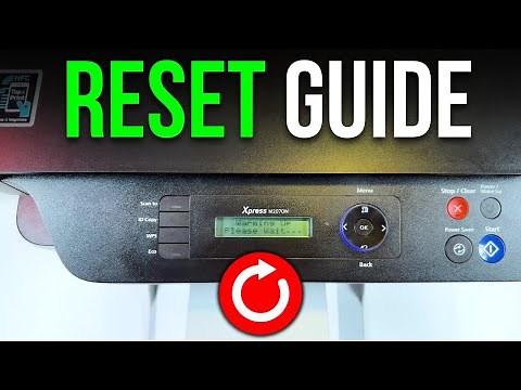 How to Factory Reset Your Samsung Xpress M2070W Printer - Step-by-Step Guide