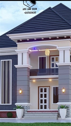 Modern 5 Bedroom Duplex Design with En-Suite Rooms