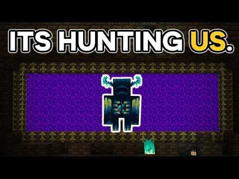 Minecraft - The Warden Is HUNTING US...