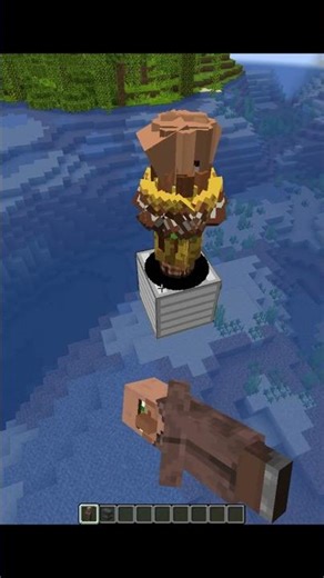 Anvil vs Villager: The Funniest Minecraft Experiment Ever! 😂 | #Shorts