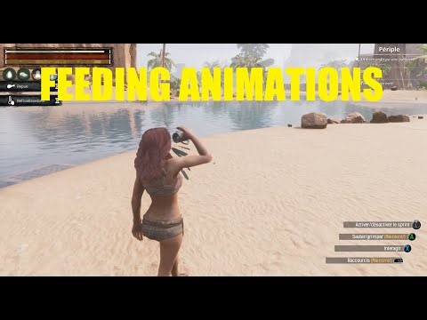 FEEDING ANIMATIONS - CONAN EXILES