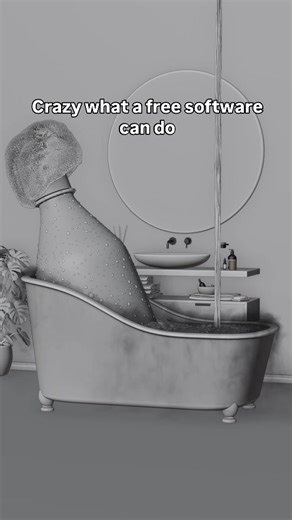 3dsharp on Instagram: "Crazy what BLENDER can do✨️ . . . . . . . #blender3d #3dartist #3d #3drender #blenderartists #3danimation #viral"